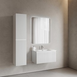 Тумба под раковину Sancos Snob R 1.0 80 SNR1.080W подвесная цвет Bianco