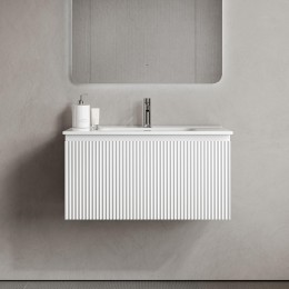 Тумба под раковину Sancos Snob R 1.0 80 SNR1.080W подвесная цвет Bianco