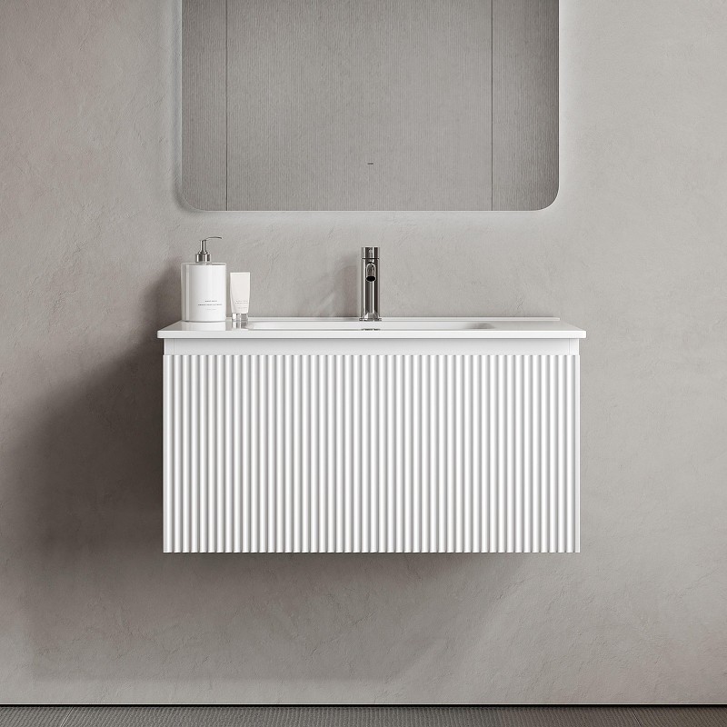 Тумба под раковину Sancos Snob R 1.0 80 SNR1.080W подвесная цвет Bianco