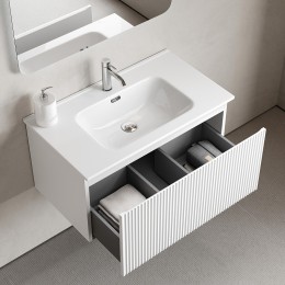 Тумба под раковину Sancos Snob R 1.0 80 SNR1.080W подвесная цвет Bianco