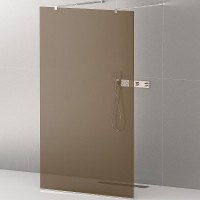 Душевая перегородка Cezares Liberta 100 LIBERTA-L-2-100-BR-Cr