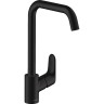 Смеситель для кухни Hansgrohe Focus M41 260 1jet 31820670 черный матовый