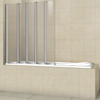 Шторка на ванну Cezares Pratico 120 PRATICO-V-5-120/140-C-Cr