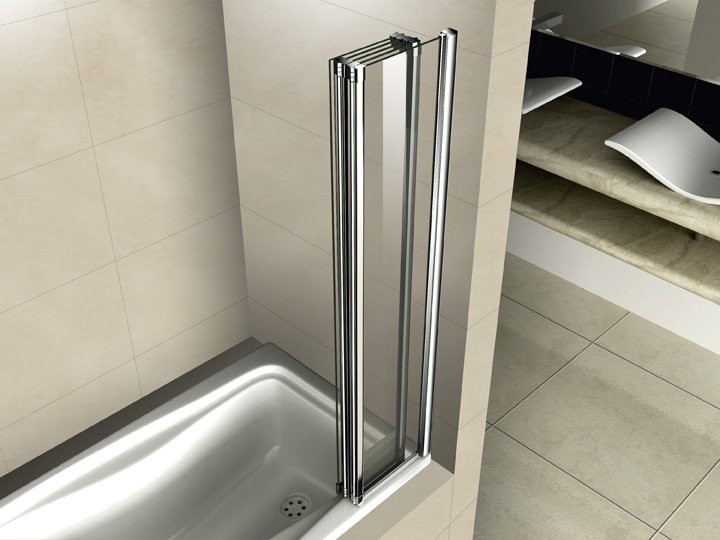 Шторка на ванну Cezares Pratico 120 PRATICO-V-5-120/140-C-Cr