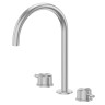 Смеситель для раковины Abber Wasser Kreis 316 AF8108BST-M цвет Сталь брашированная