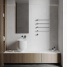 Электрический полотенцесушитель Abber Charme AH4004 цвет Хром