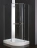 Душевой уголок Cezares BERGAMO-W-RH-1-120/100-ARCO-C-Cr-R-IV