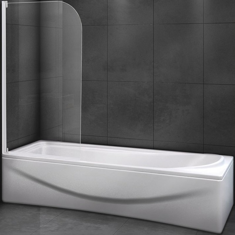 Шторка на ванну Cezares Relax 80 RELAX-V-1-80/140-C-Bi