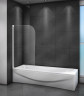 Шторка на ванну Cezares Relax 80 RELAX-V-1-80/140-C-Bi