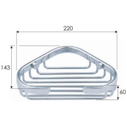 Полка корзина Remer RB272CR Хром