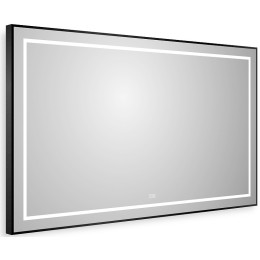 Зеркало BelBagno Kraft 140 SPC-KRAFT-1400-800-LED-TCH-WARM-NERO с подсветкой