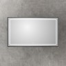 Зеркало BelBagno Kraft 140 SPC-KRAFT-1400-800-LED-TCH-WARM-NERO с подсветкой