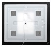 Зеркало BelBagno Kraft 140 SPC-KRAFT-1400-800-LED-TCH-WARM-NERO с подсветкой