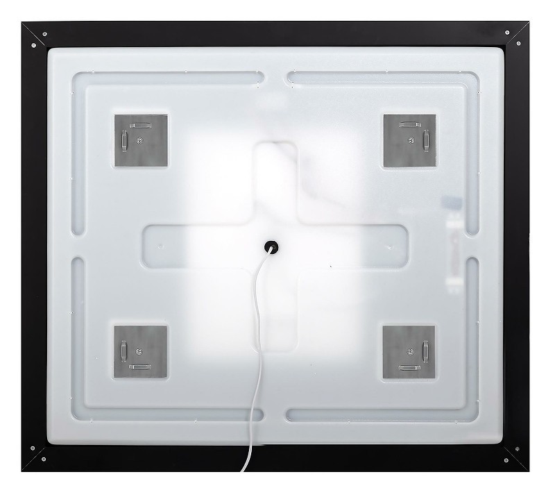 Зеркало BelBagno Kraft 140 SPC-KRAFT-1400-800-LED-TCH-WARM-NERO с подсветкой