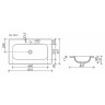 Раковина Ceramicanova GRACE 81 CN7012MC цвет Капучино матовый