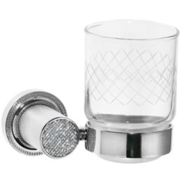Стакан для зубных щеток Boheme Royal Cristal 10924-CR-B