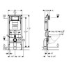 Комплект унитаза Ceramicanova Vogue CN4008T с инсталляцией Geberit Duofix Sigma UP320 111.300.00.5 с сиденьем Микролифт