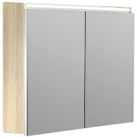 Зеркальный шкаф Boheme Armadi Art Vallessi 100 546-L с подсветкой