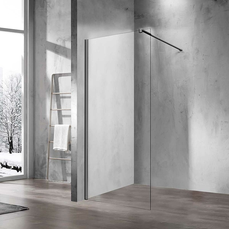 Душевая перегородка Vincea Walk-In 80 VSW-1H800CLGM