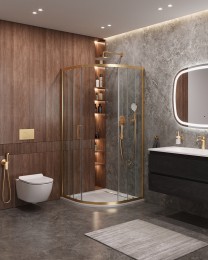 Душевой уголок Cezares Molveno 90x90 MOLVENO-R-2-90-C-BORO-IV