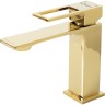 Смеситель для раковины BelBagno Luce LUC-LVM-ORO