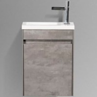 Тумба под раковину BelBagno Pietra Mini 46 L PIETRA MINI-460-1A-SO-SCM-L подвесная