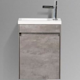 Тумба под раковину BelBagno Pietra Mini 46 L PIETRA MINI-460-1A-SO-SCM-L подвесная
