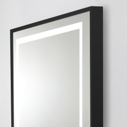 Зеркало BelBagno Kraft 50 SPC-KRAFT-500-800-LED-TCH-WARM-NERO с подсветкой
