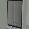 Душевая дверь BelBagno Uno 140 UNO-195-BF-1-140-C-NERO