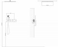 Душевая система Abber Daheim AF8255SP c термостатом цвет Сатин