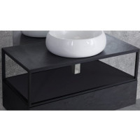 Консоль под раковину Cezares Cadro 100 CADRO50-100/50/30-1C-SO-MET-ST