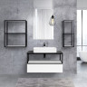 Консоль под раковину Cezares Cadro 100 CADRO50-100/50/30-1C-SO-MET-ST