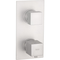Смеситель для душа Remer Qubica Thermo QT92KBBO с термостатом