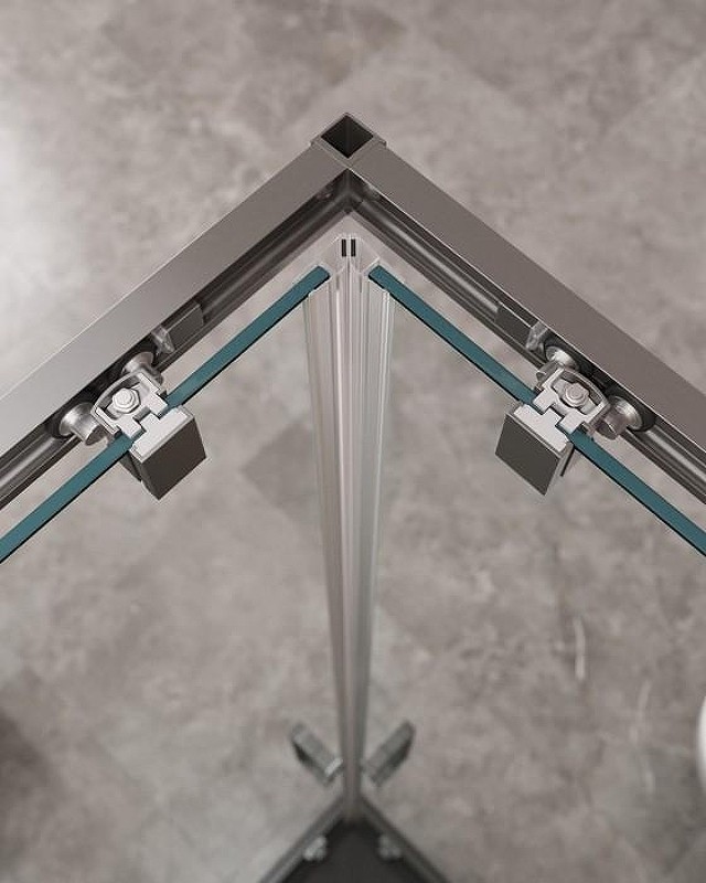 Душевой уголок Cezares Molveno 120x110 MOLVENO-AH-22-120/110-C-GM-IV