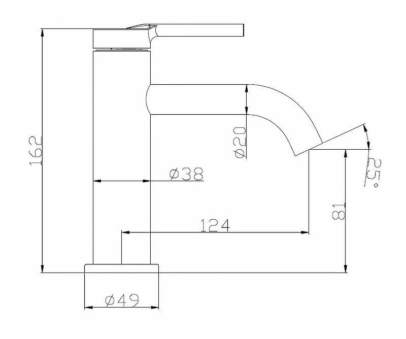 Смеситель для раковины BelBagno Etna ETN-LVM2-IN