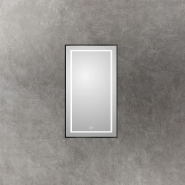 Зеркало BelBagno Kraft 50 SPC-KRAFT-500-900-LED-TCH-WARM-NERO с подсветкой