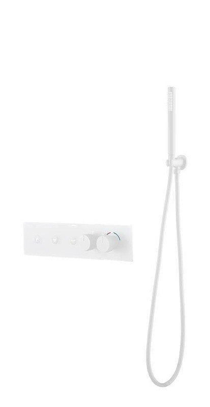 Смеситель для душа Boheme Fusion 131-SYS-MW с термостатом