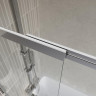 Шторка на ванну BelBagno Luce 80 LUCE-VF-11-80/145-C-Cr