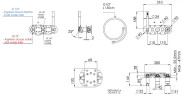 Смеситель для душа Remer Chrono CH97D3PNO цвет Черный матовый