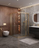 Душевой уголок Cezares Molveno 130x120 MOLVENO-AH-22-130/120-C-BORO-IV