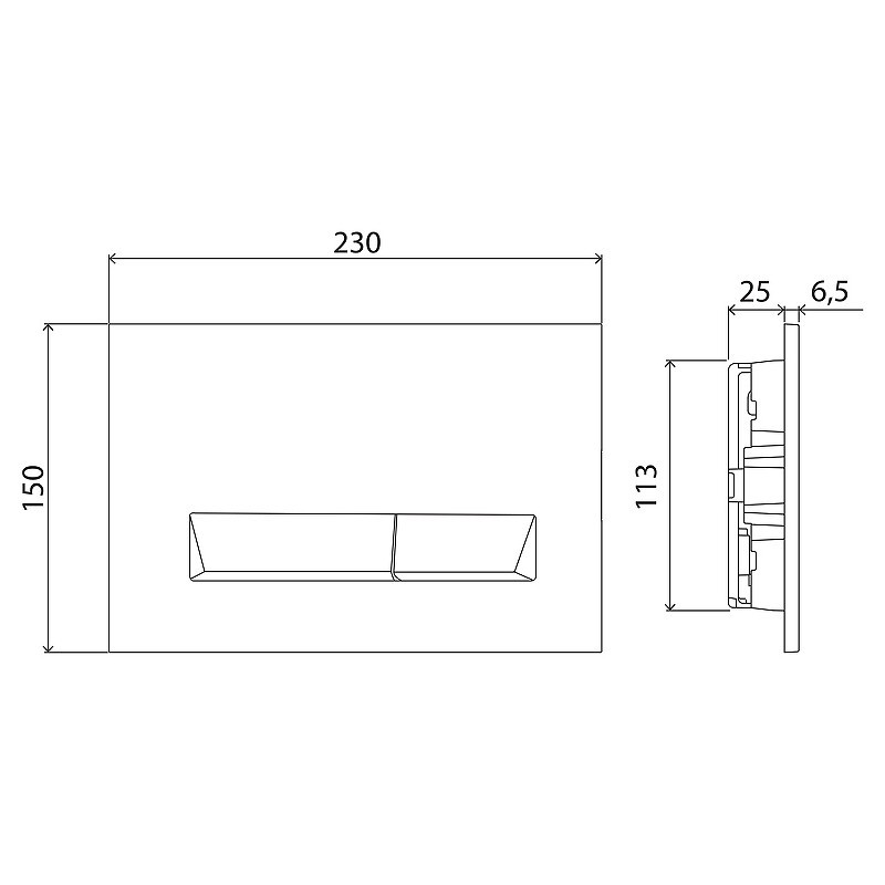 Инсталляция BelBagno BB002-80/BB009-MR-BIANCO