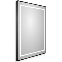 Зеркало BelBagno Kraft 60 SPC-KRAFT-600-800-LED-TCH-WARM-NERO с подсветкой