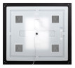 Зеркало BelBagno Kraft 60 SPC-KRAFT-600-800-LED-TCH-WARM-NERO с подсветкой