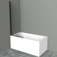 Шторка на ванну BelBagno Uno 90 UNO-V-1-90/150-C-NERO