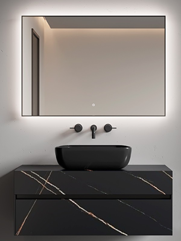 Зеркало Boheme Modern 100x70 543-100-GM с подсветкой