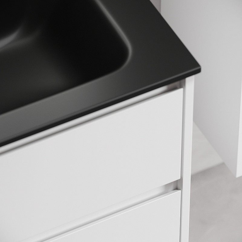 Тумба под раковину Sancos Libra 60 LB60W подвесная Белый глянец