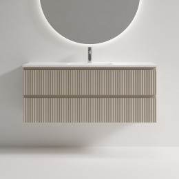Тумба под раковину Sancos Snob R 120 SNR120/39CE подвесная цвет Beige Soft