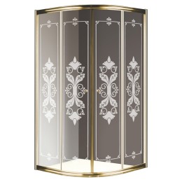 Душевой уголок Cezares Giubileo R2 90x90 GIUBILEO-R-2-90-SCORREVOLE-CP-G