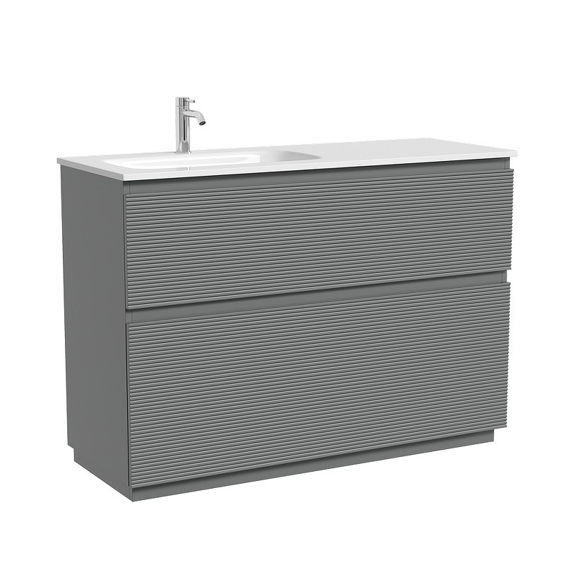 Тумба под раковину Sancos Folk Floor 119 FL120FLES цвет Ergraut soft