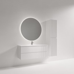 Тумба под раковину Sancos Snob R 120 SNR120/39W подвесная цвет Bianco